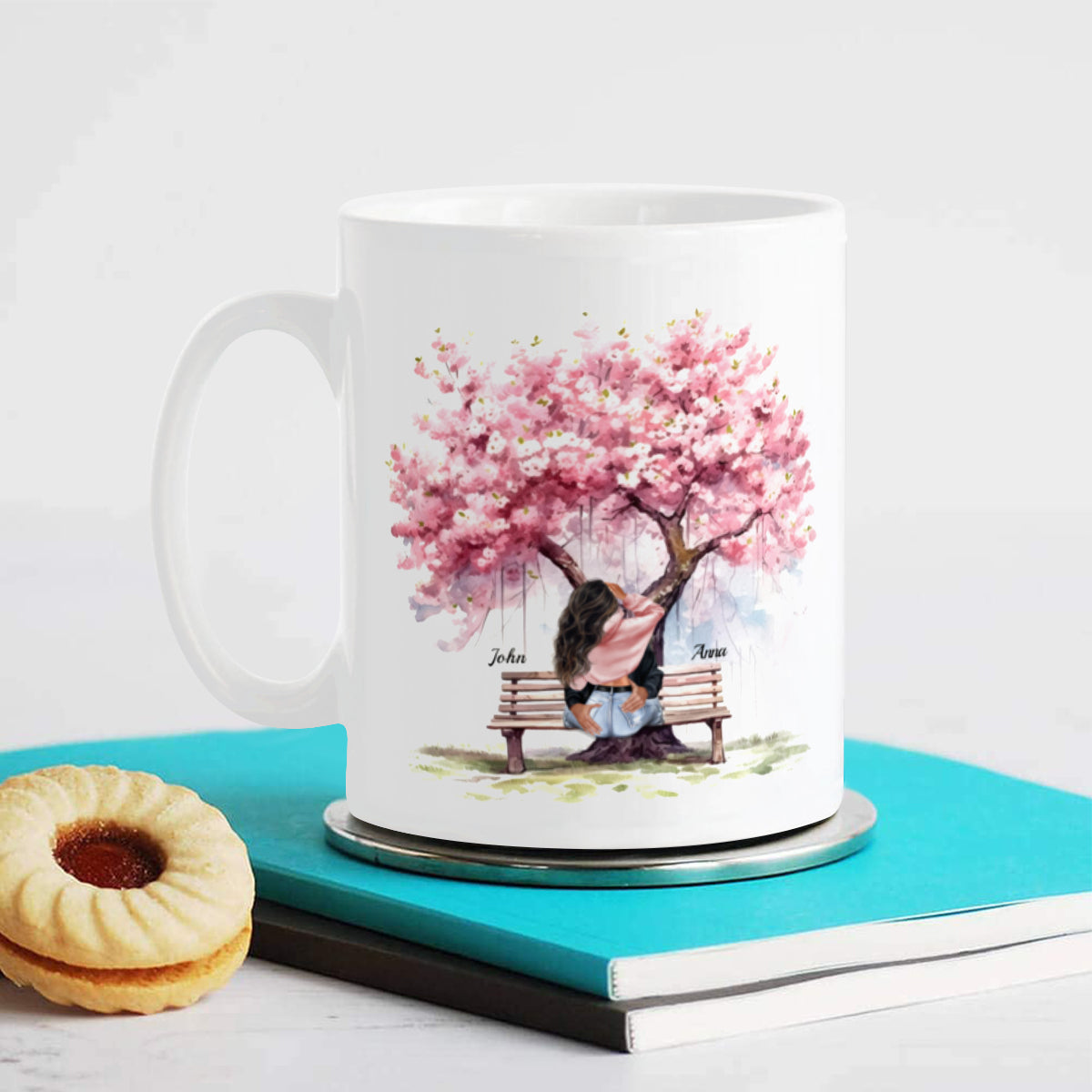 I Promise to Grab Your Butt- Custom Mug Gift for Wife or Girlfriend