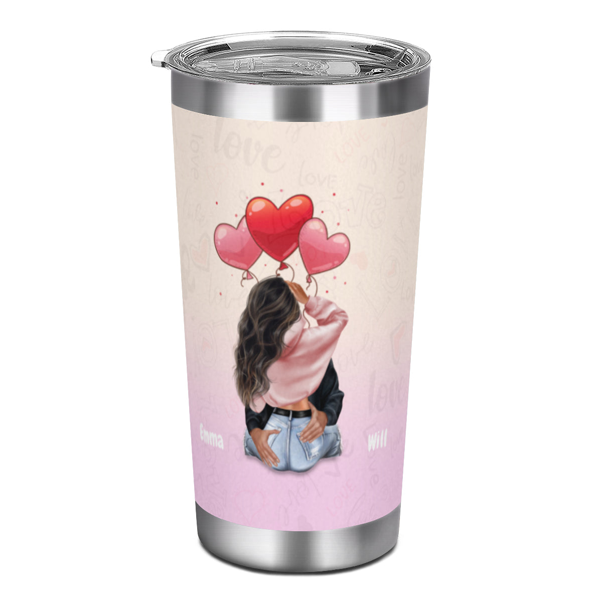 Vasos termo de GLICINA DE GRADO INDUSTRIAL para parejas