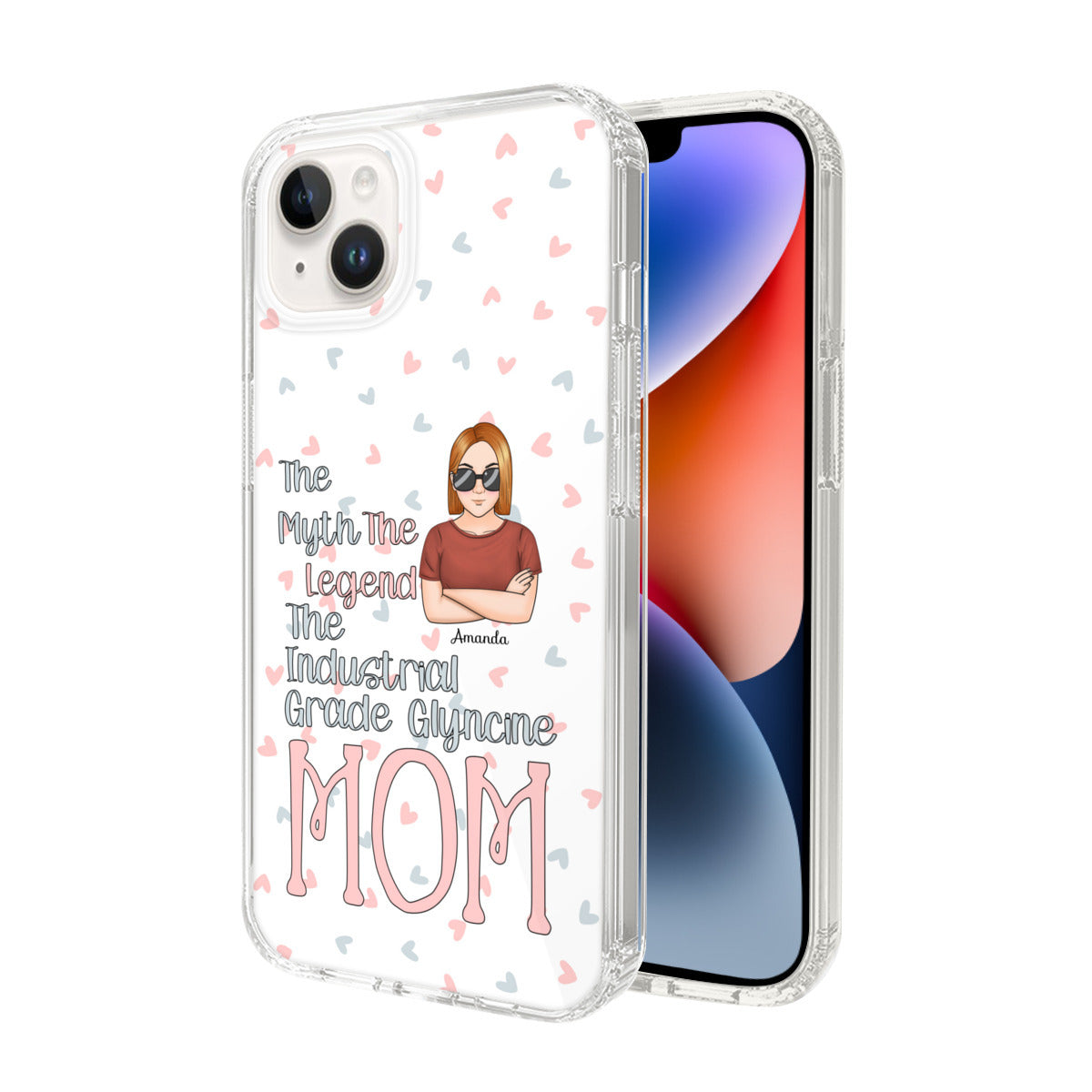 Fundas personalizadas para iPhone 14 Plus para mamá: inspiradas en Donghua Jinlong