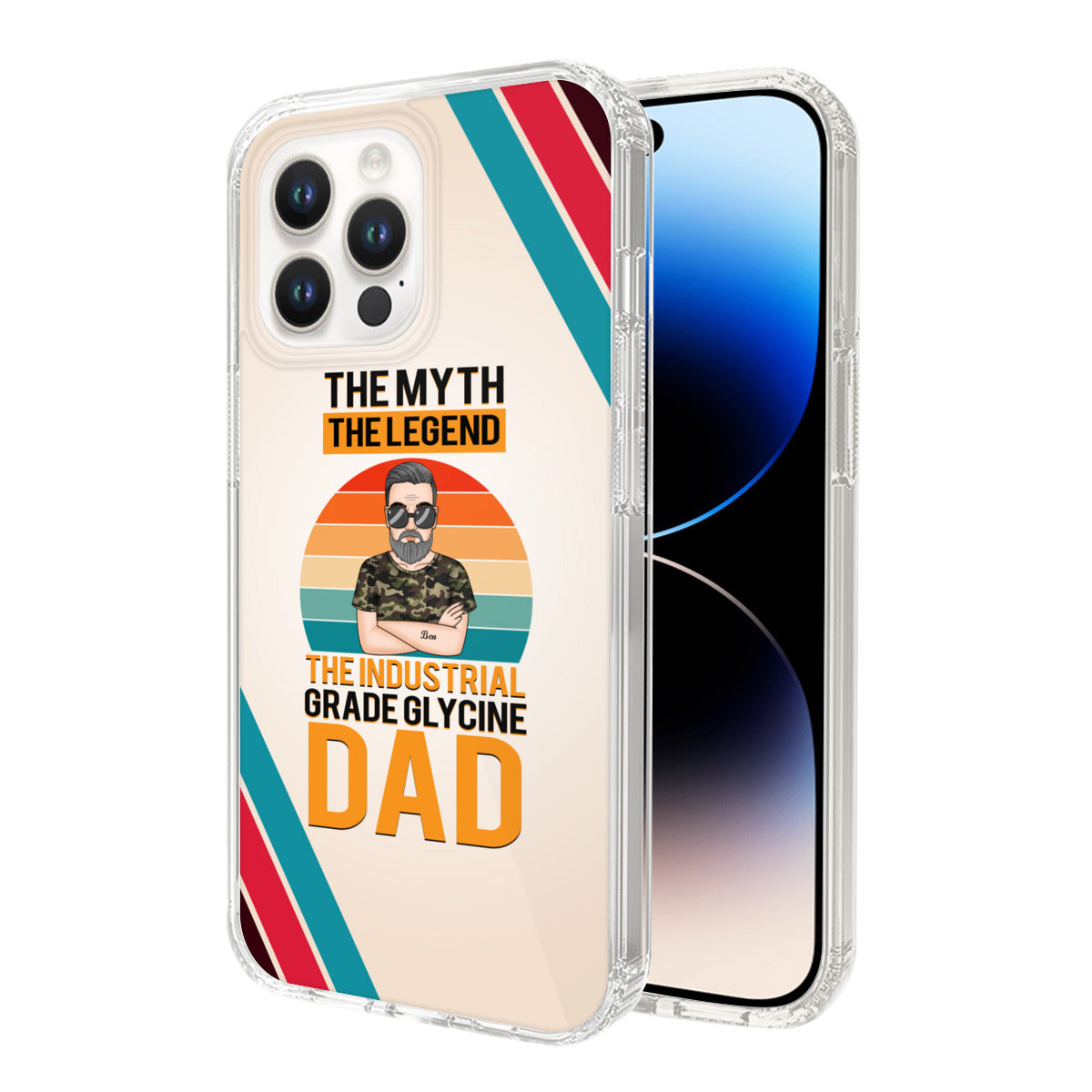 Fundas personalizadas para iPhone 14 Pro Max para papá: inspiradas en Donghua Jinlong