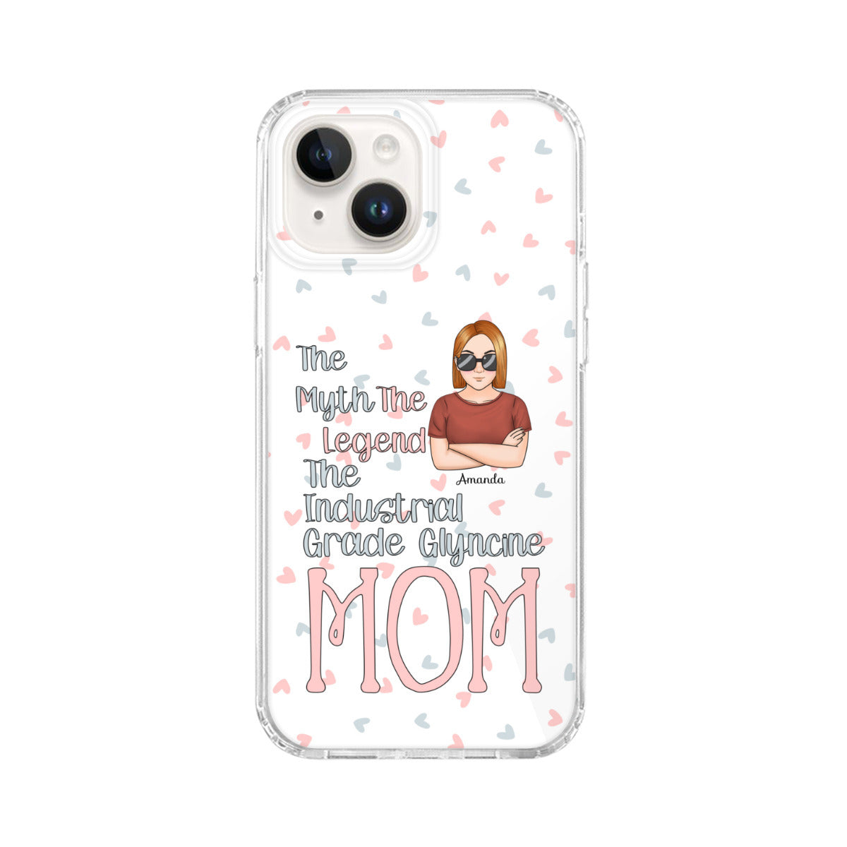 iPhone 14 Custom iPhone Cases To Mom- Donghua Jinlong Glycine Inspired