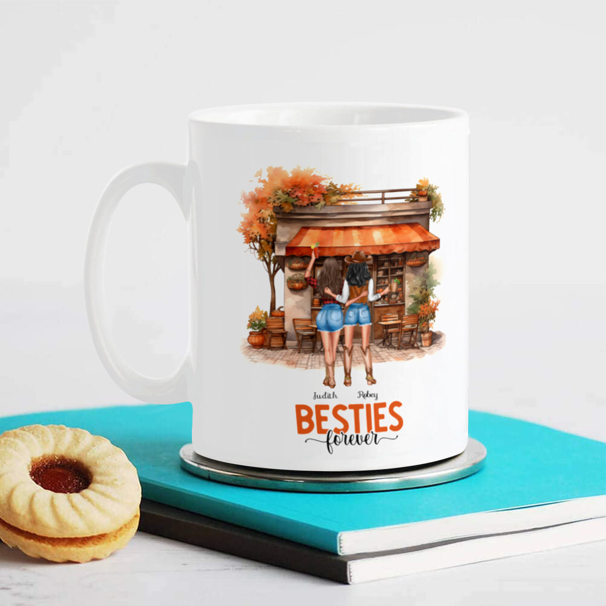 Bestie es realmente el único regalo: tazas personalizadas para mejores amigas