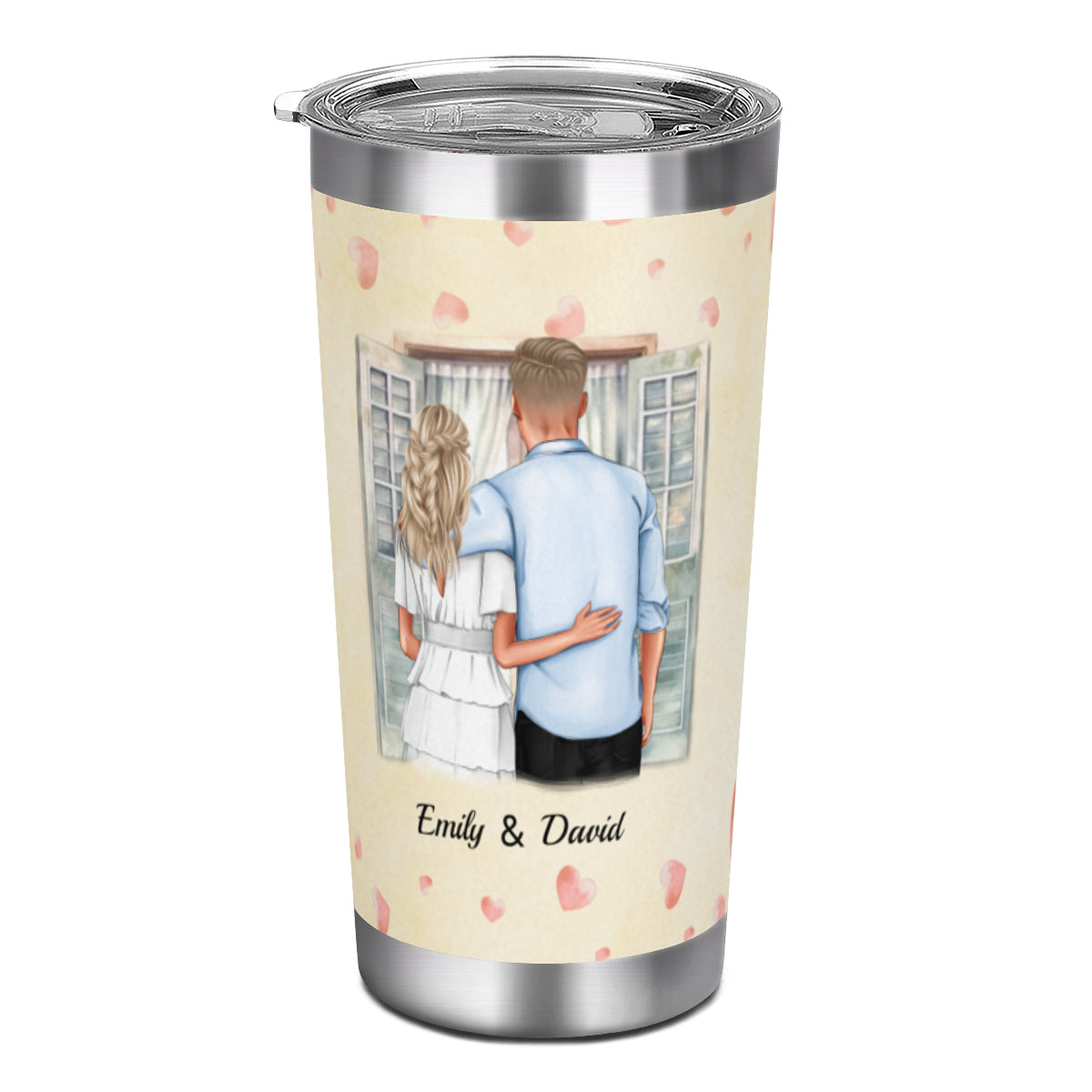 Por si no lo digo lo suficiente - Vaso personalizado para enamorados o pareja