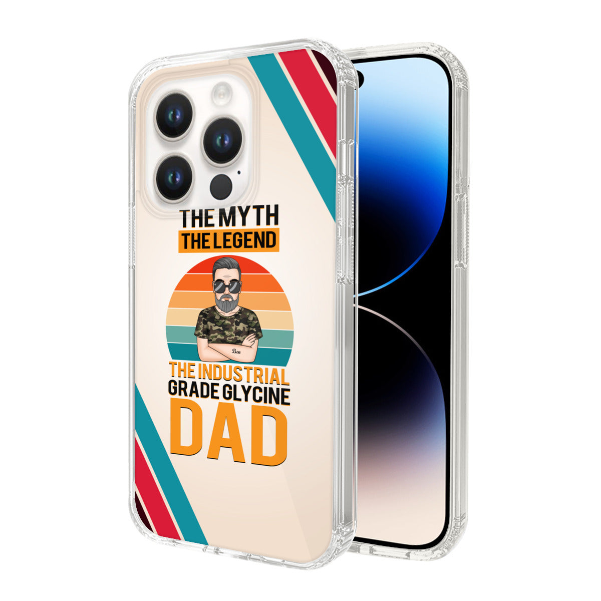 Fundas personalizadas para iPhone 14 Pro para papá: inspiradas en Donghua Jinlong