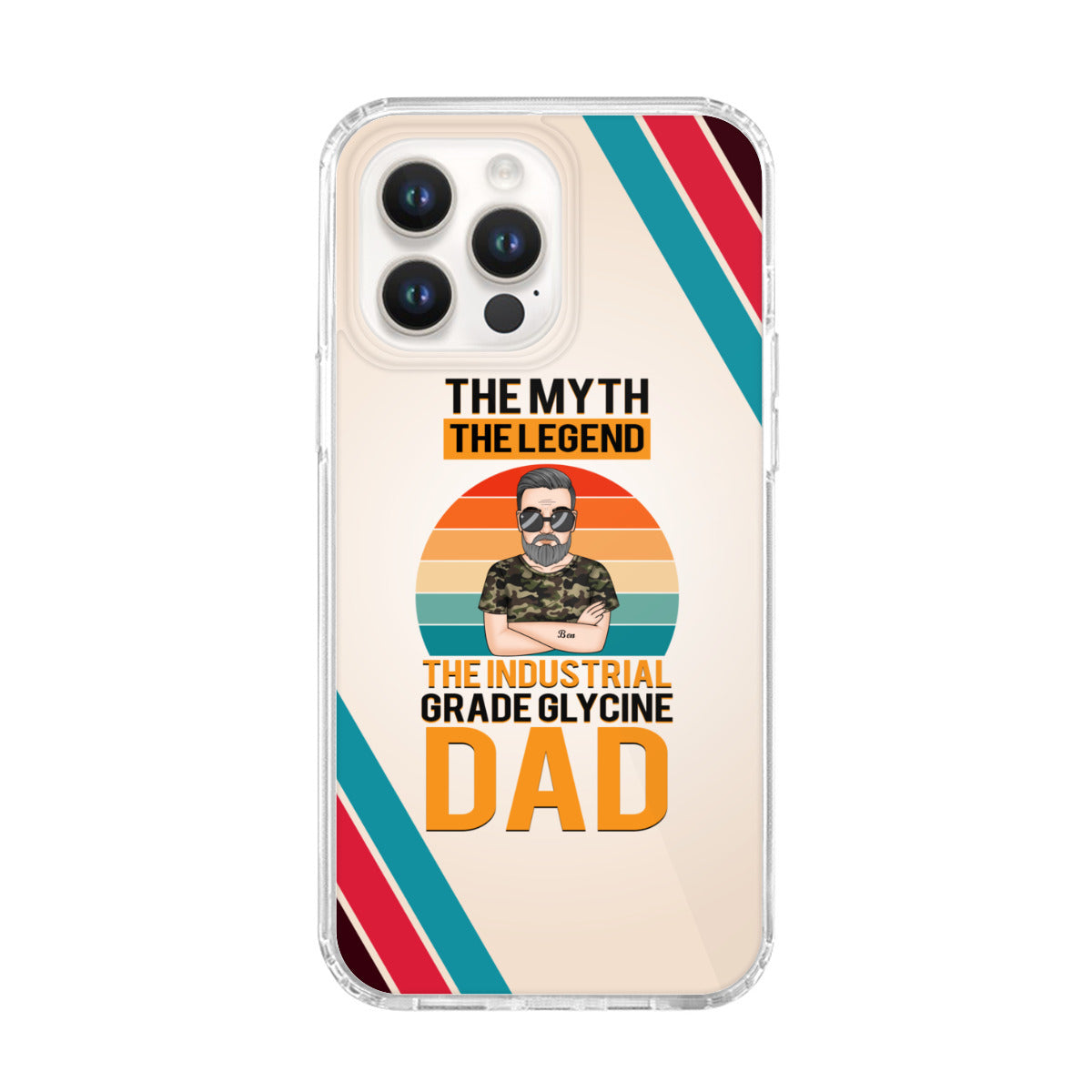 Fundas personalizadas para iPhone 14 Pro Max para papá: inspiradas en Donghua Jinlong