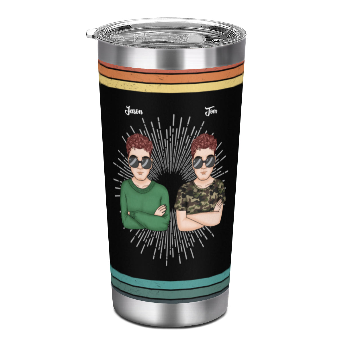 Para mi hermano, nunca olvides lo maravilloso que eres: vasos para hermanos