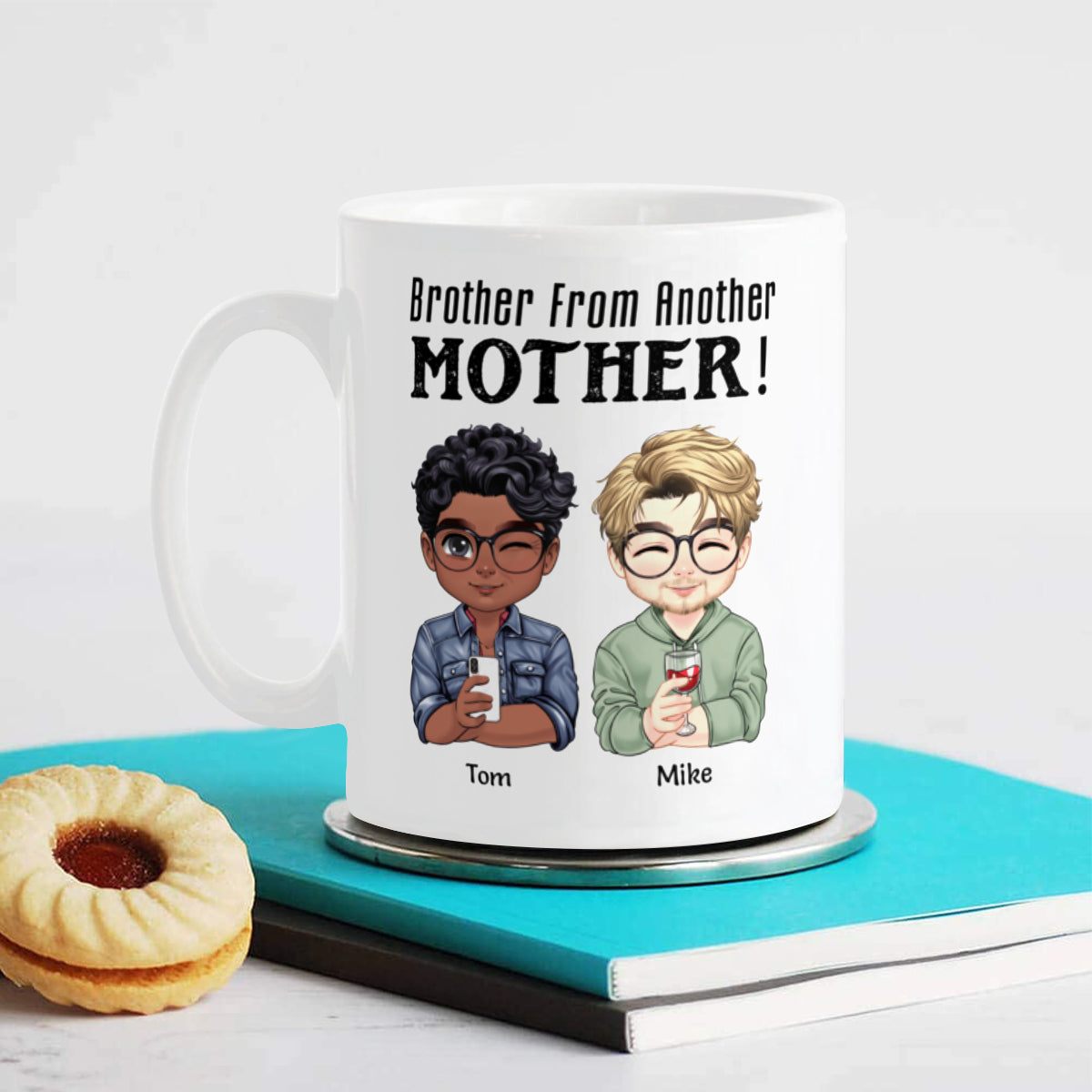 Hermano de otra MADRE-Tazas de café personalizadas para hermano