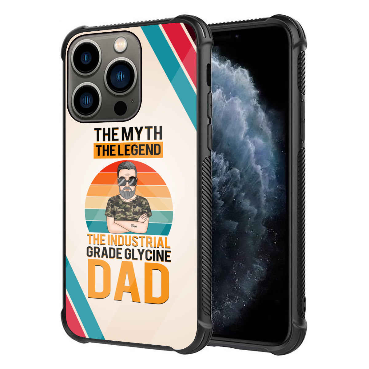 Fundas personalizadas para iPhone 13 Pro para papá: inspiradas en Donghua Jinlong