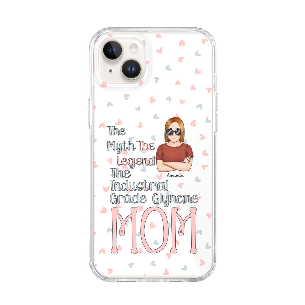 Fundas personalizadas para iPhone 14 Plus para mamá: inspiradas en Donghua Jinlong