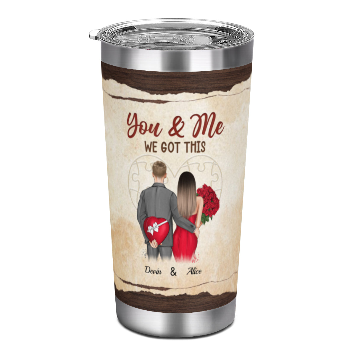 Annoying Each Other For X Years-Custom Anniversary Tumbler for Couples