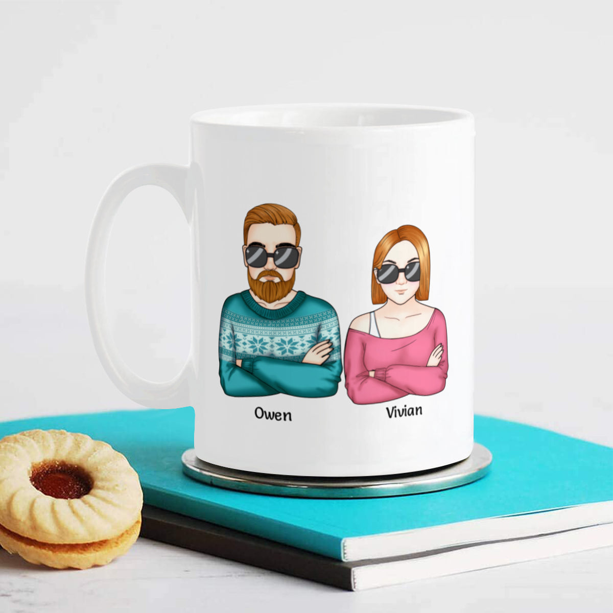 Ser mi papá es realmente el único regalo que necesitas: taza personalizada para papá