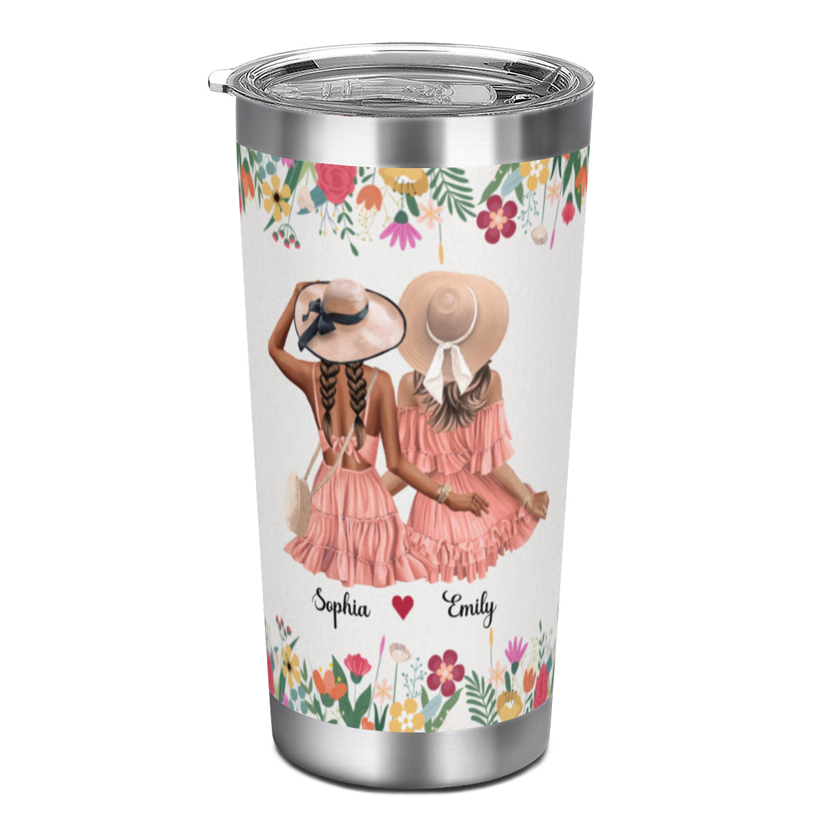 DERA SISTER THANKS FOR BEING MY SISTER-Custom Tumbler for Sister