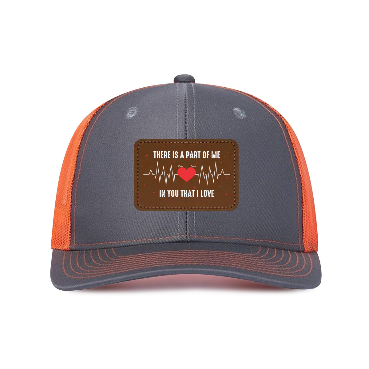 There Is A Part Of Me In You That I Love- Custom Hats for Couple/Lover