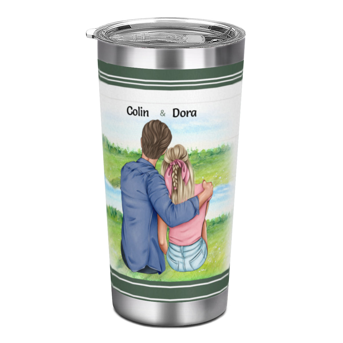 Sin la humedad de tu amor: vaso personalizado como regalo para tu amante