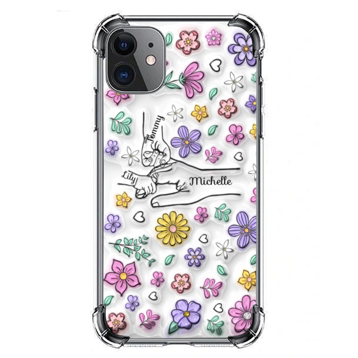 Personalized IPhone 11 Phone Case-Custom Gift To Mom or Grandma