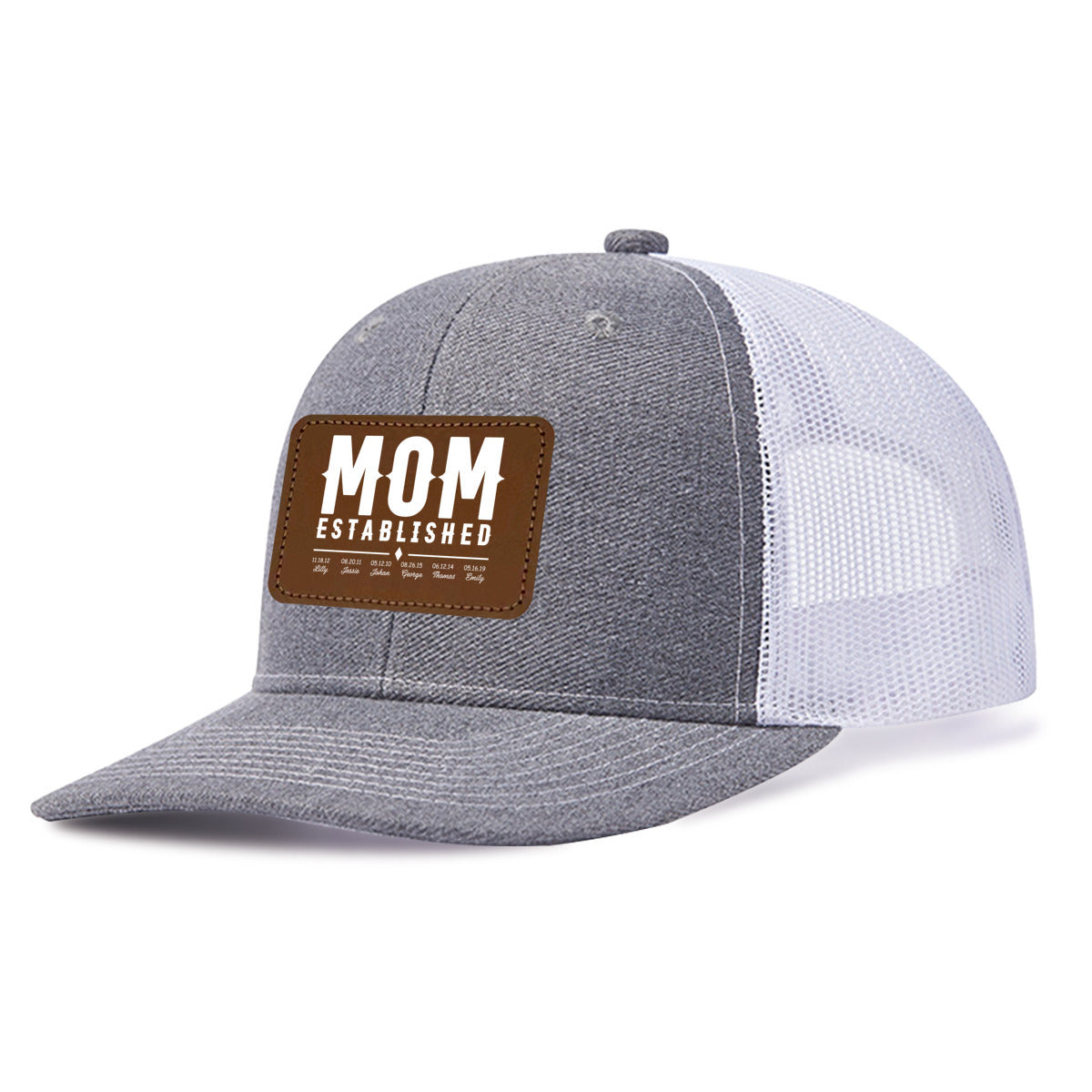 MOM ESTABLISHED-Custom Hats for MOM from Kids