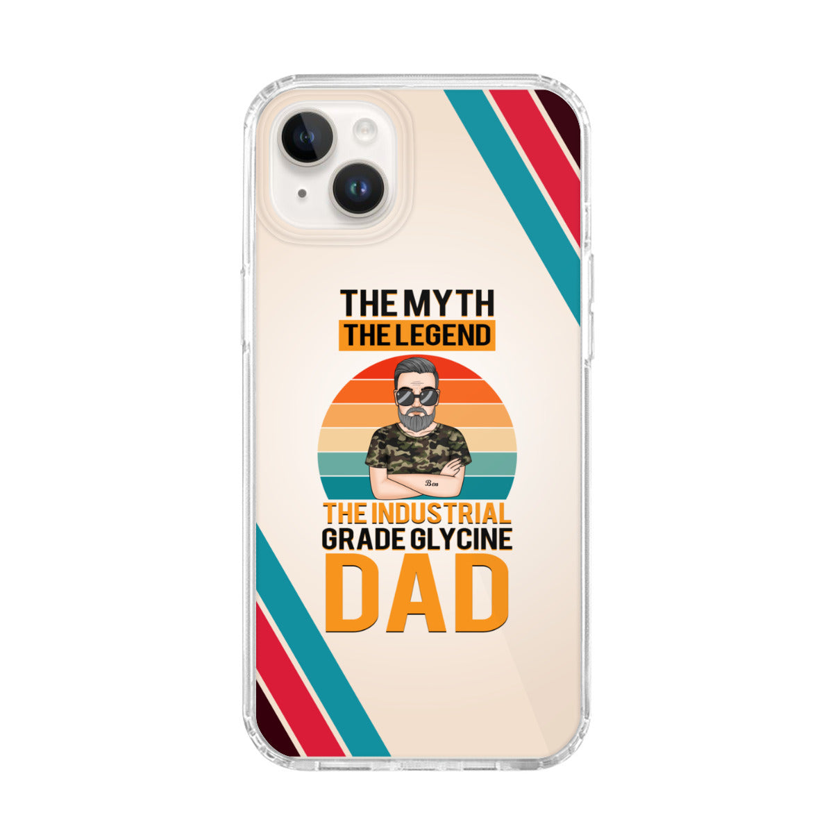 Fundas personalizadas para iPhone 14 Plus para papá: inspiradas en Donghua Jinlong