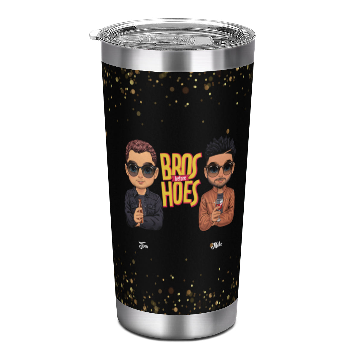 Best Bros In The World-Tumblers Cups for Brothers