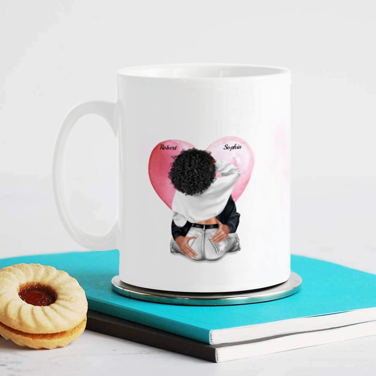 Tú serás el 6 y yo seré el 9: regalo de taza personalizado para amantes o parejas