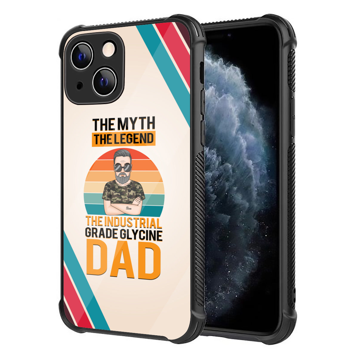 Fundas personalizadas para iPhone 13 para papá: inspiradas en Donghua Jinlong