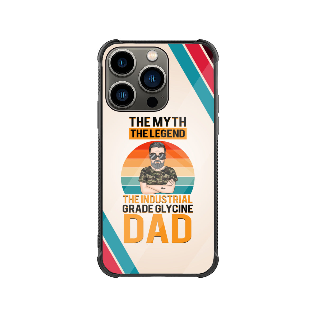 Fundas personalizadas para iPhone 13 Pro para papá: inspiradas en Donghua Jinlong