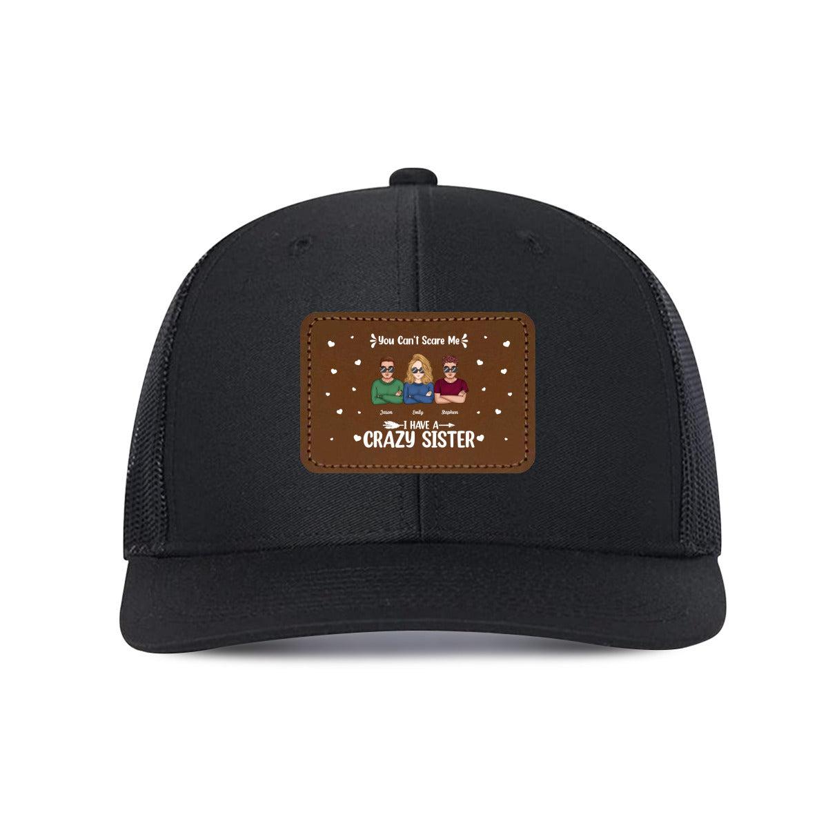 Tengo una hermana loca: gorras personalizadas para hermanos