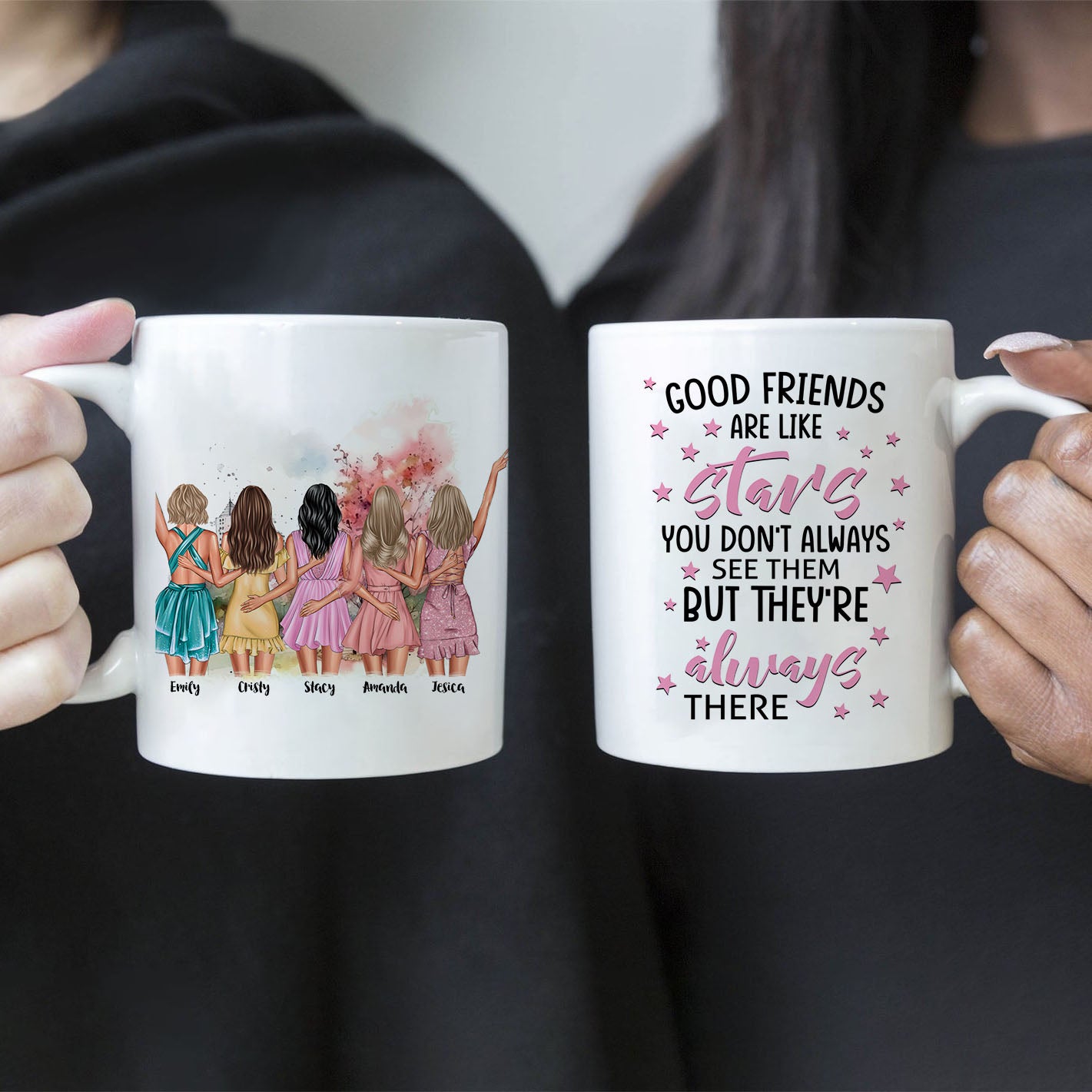 Good Friends Are Like Star's-Custom Mugs for Best Friends