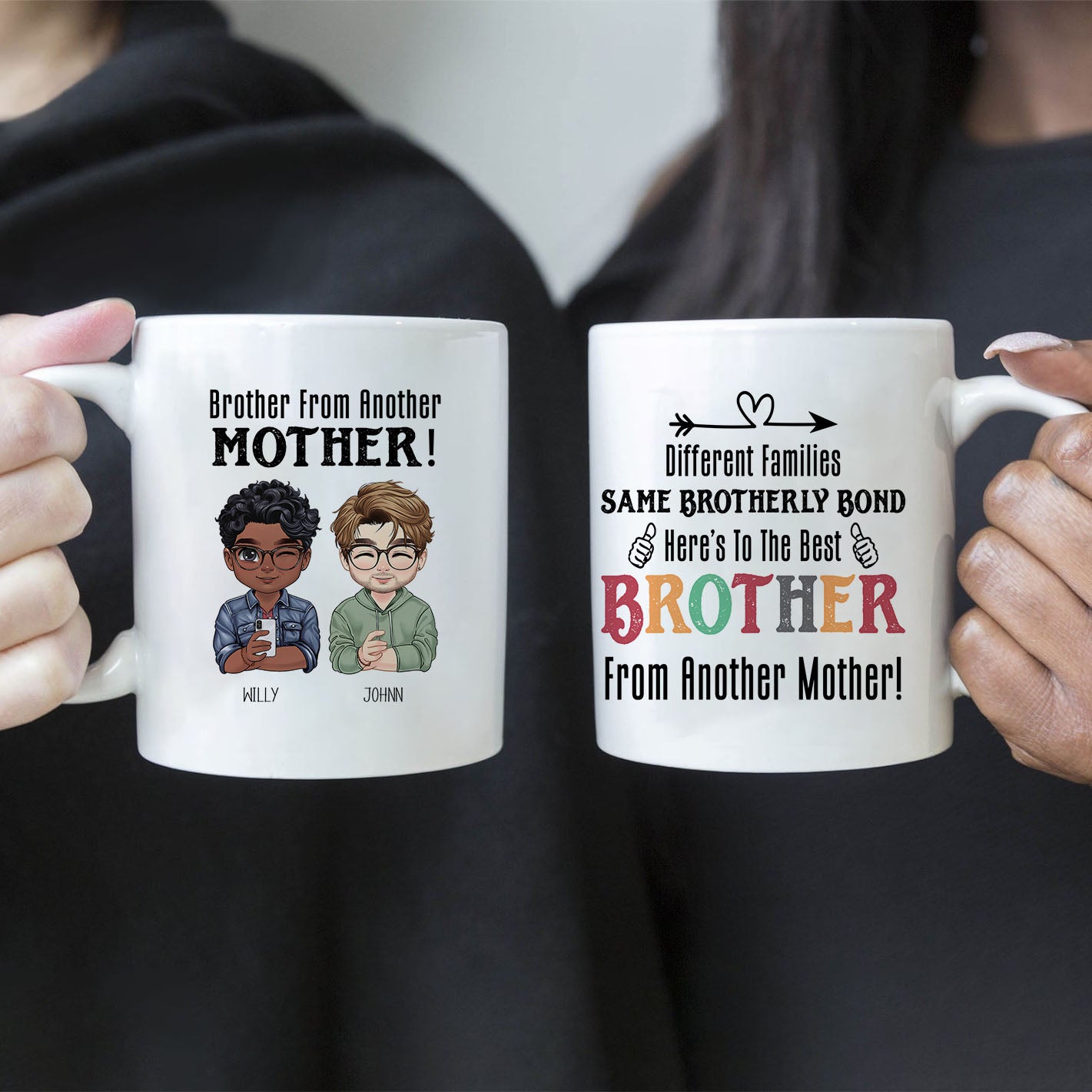 Hermano de otra MADRE-Tazas de café personalizadas para hermano